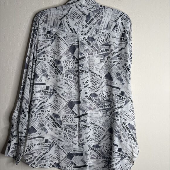 Dorothee Schumacher Newspaper Print Shirt - Picture 4 of 4